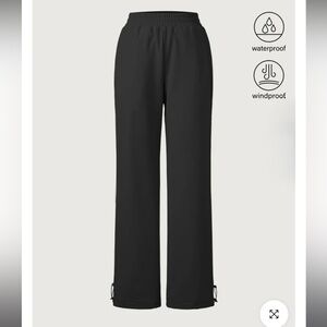OGL FLEECE LINED BLACK PANTS